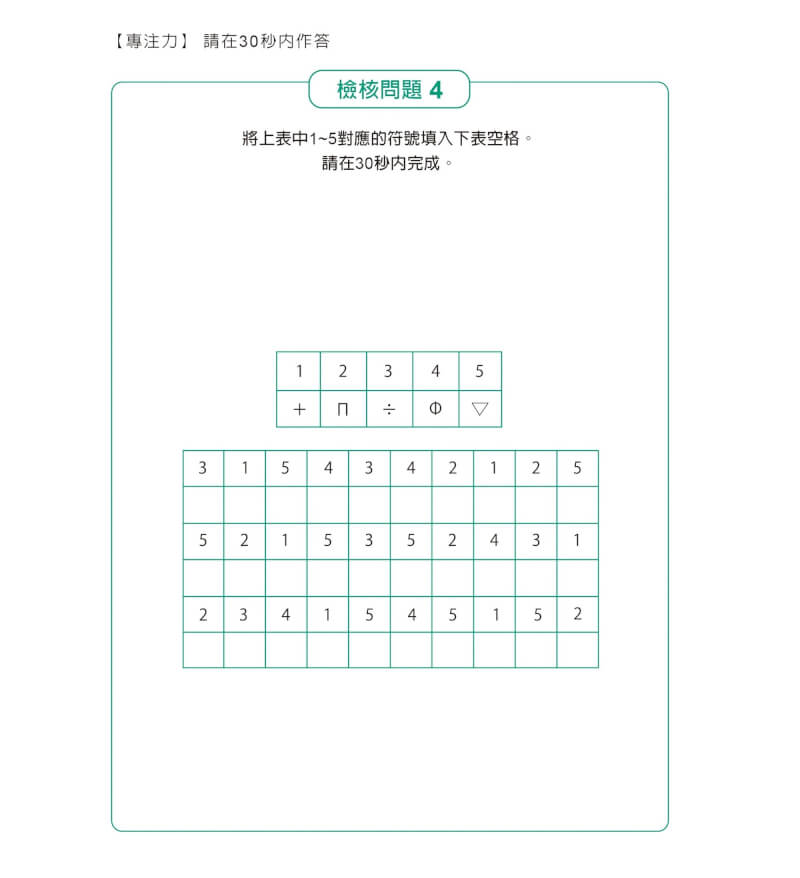 (來源:究竟出版《原來訓練眼睛,就能強化心理素質!》)