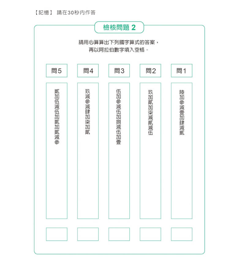 (來源:究竟出版《原來訓練眼睛,就能強化心理素質!》)
