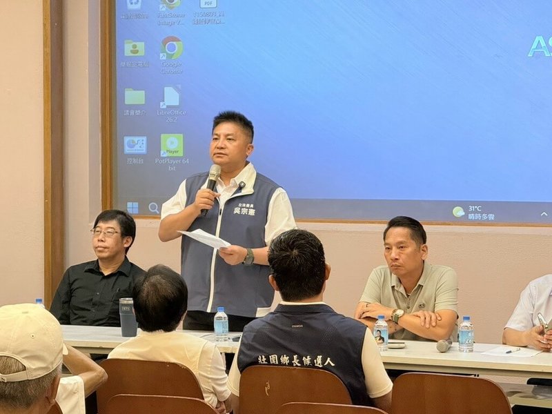 高鐵延伸宜蘭　吳宗憲提4願景、林國漳允3承諾 | 地方 | 中央社 CNA