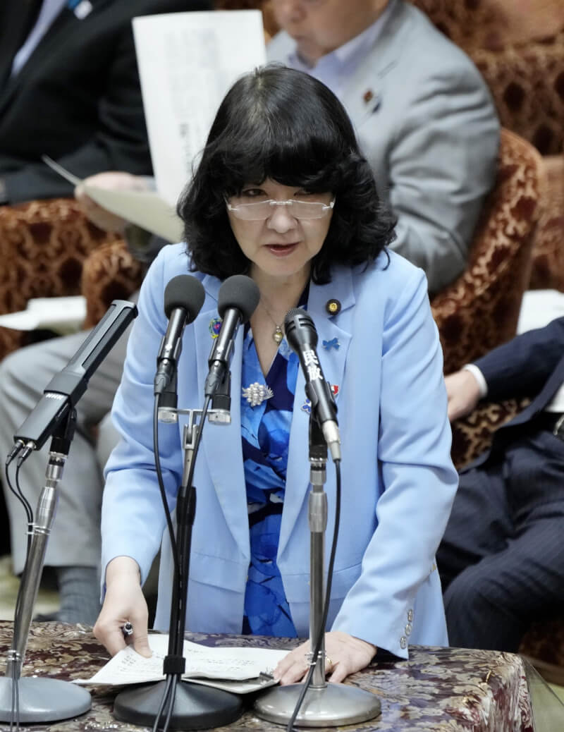 日本財務大臣片山皋月。（共同社）