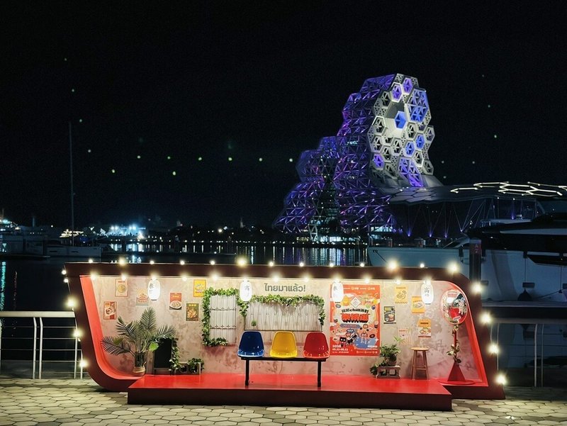 高雄流行音樂中心將於22、23日舉辦「就喝Chill派對：泰精選S2」音樂文化交流活動，包含美食、文創設計市集等，打造2日限定的泰式港灣渡假村。（高流提供）中央社記者林巧璉傳真　115年8月4日