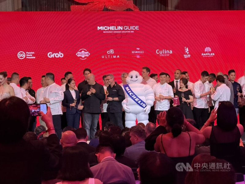 「新加坡米其林指南2026」名單4日揭曉,多家餐廳主廚齊聚。中央社記者吳昇鴻新加坡攝 115年8月4日