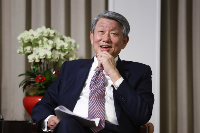臺日半導體科技促進會榮譽理事長、前經濟部長郭智輝。（中央社檔案照片）