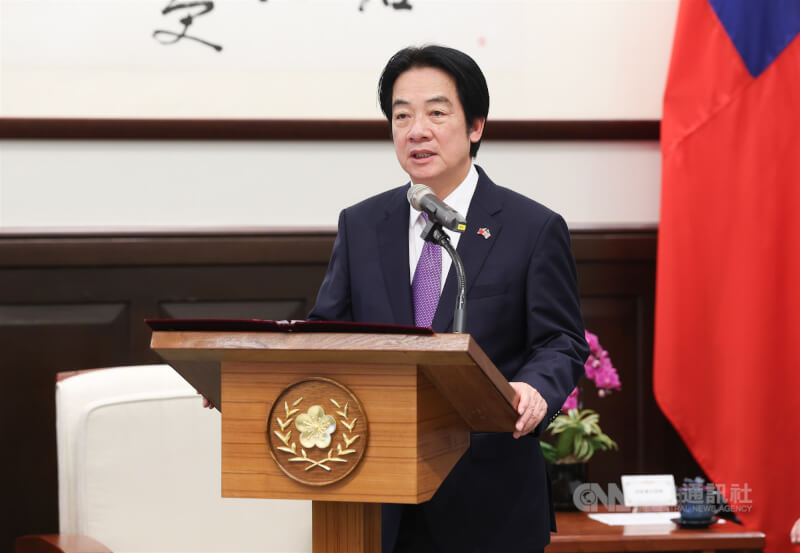 總統賴清德表示116年度中央政府總預算案已籌編，歲出規模達新台幣3.6兆餘元。（中央社檔案照片）