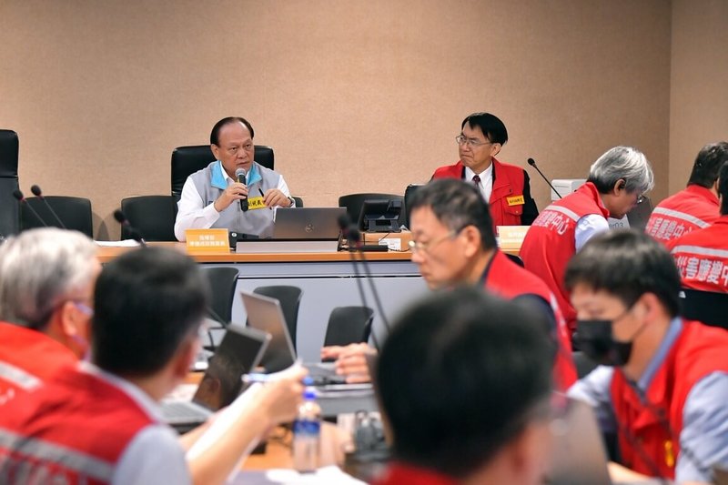 行動網路降速演練　政院在台北車站啟動跨部會應變中心 | 政治 | 中央社 CNA