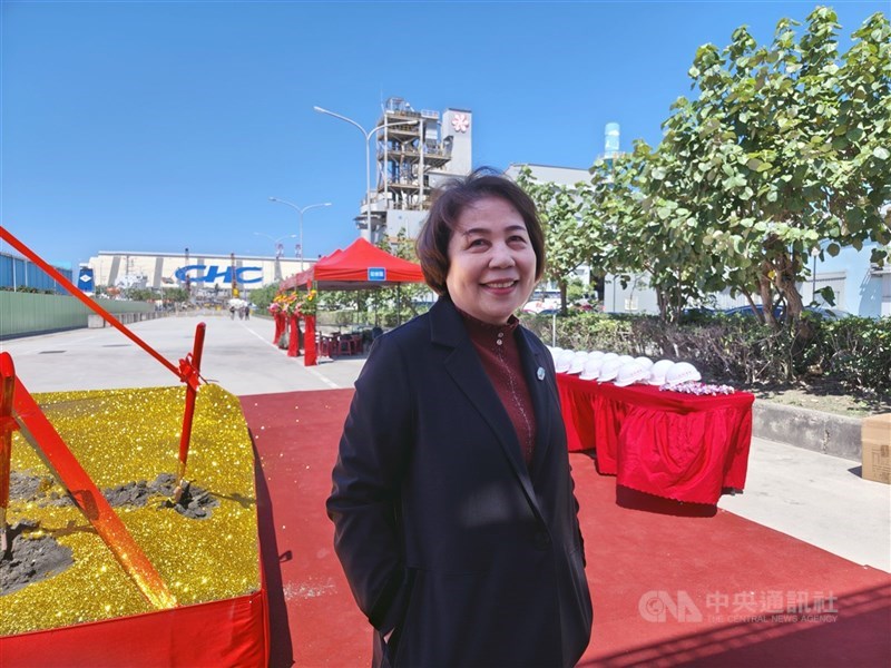 圖為國產建材實業董事長徐蘭英。 （中央社檔案照片）
