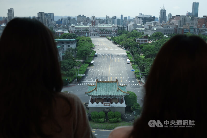 北部地區2025城鎮韌性（防空）演習7月17日登場，台北市區進行人車管制。（中央社檔案照片）