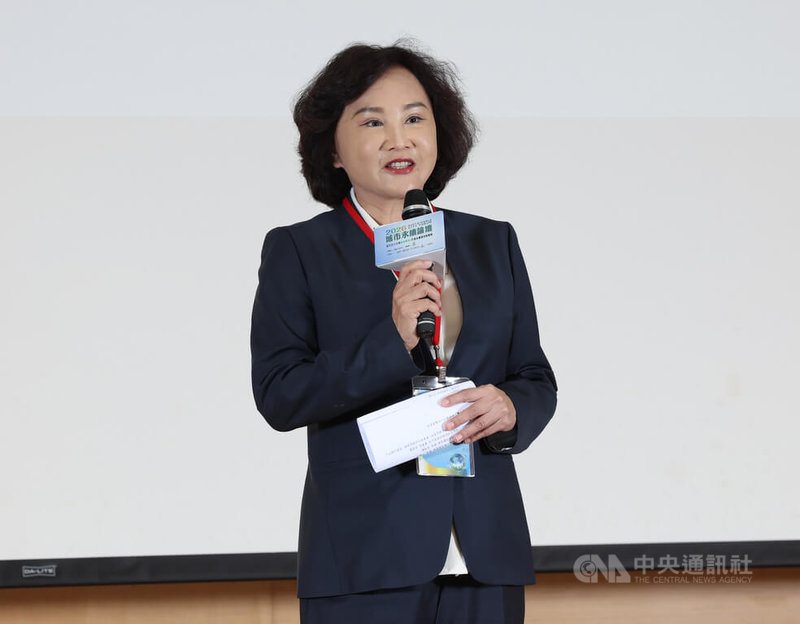 中央通訊社11日在台北舉辦2026城市永續論壇,以「從競逐太空到綠色韌性,打造永續城市新戰略」為主題,社長胡婉玲盼中央社扮演公共平台角色,匯聚產官學智慧,並傳達給社會大眾。中央社記者張新偉攝 115年8月11日
