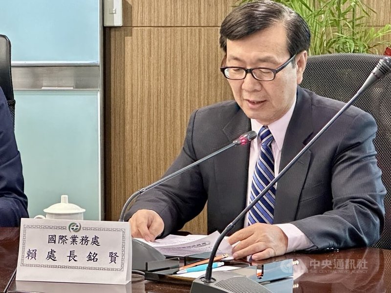 金管會13日舉行例行記者會。金管會國際業務處處長賴銘賢（圖）表示，推動就業金卡以來累計到2026年7月底，金管會參與審查的金融領域就業金卡總計核發1026張，約占全體核發金卡總數的5.7%。中央社記者蘇思云攝　115年8月13日