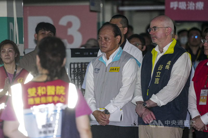谷立言參與韌性演習　AIT：展現台灣攜手度過危機決心 | 政治 | 中央社 CNA