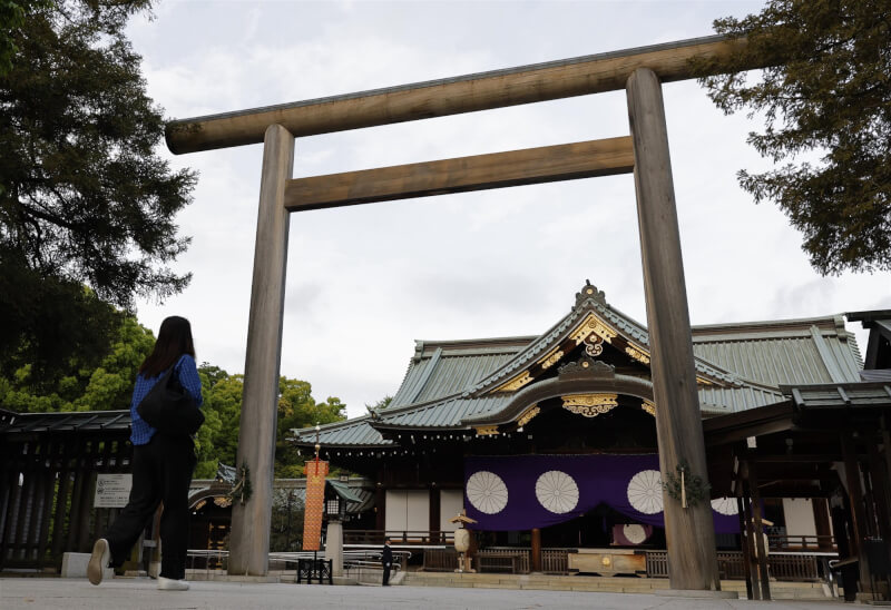 日本東京靖國神社。（共同社）