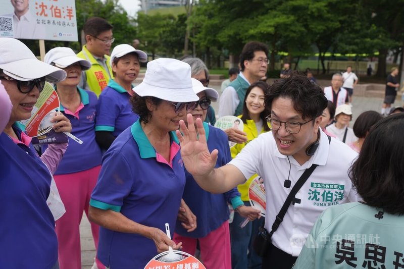 沈伯洋：台灣是民主社會　選舉期間盼多些對話空間 | 地方 | 中央社 CNA