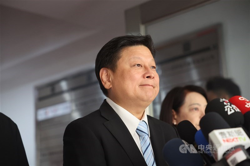 圖為國民黨團總召傅崐萁。（中央社檔案照片）