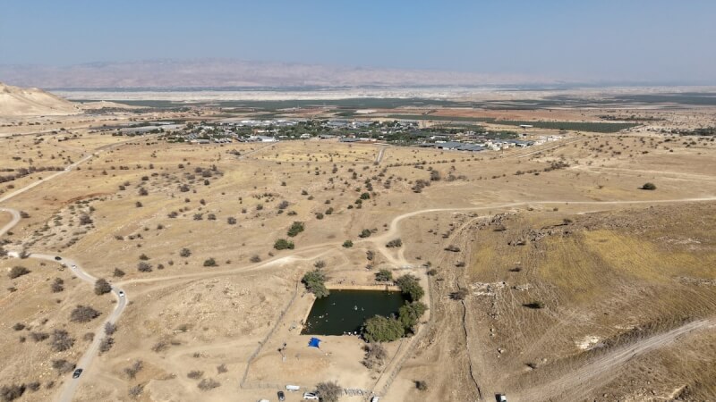 圖為約旦河西岸。（路透社）