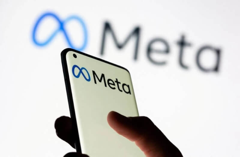 Meta為社群網站Facebook的母公司。（路透社）