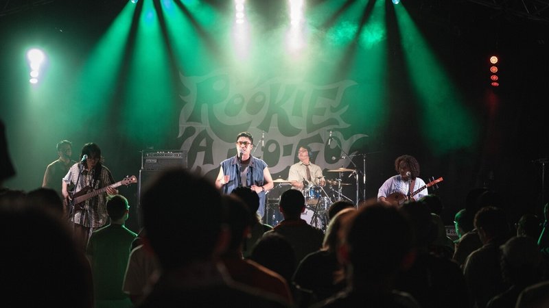樂團A_Root同根生7月登上日本FUJI ROCK音樂節演出，選了多首有台灣神怪文化背景的曲目，打造「台灣鬼故事」特輯。（笙根蘭陽提供）中央社記者王心妤傳真　115年8月20日