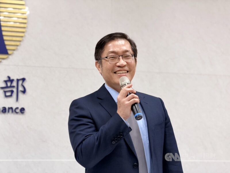 財政部國庫署20日舉行例行記者會，圖為財政部國庫署長陳柏誠。中央社記者呂晏慈攝　115年8月20日