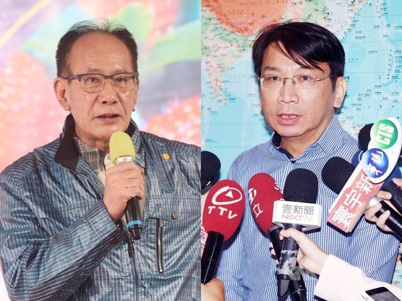 立委陳超明（左）、前立委徐永明（右）涉貪案，台灣高等法院21日二審改判兩人無罪。（中央社檔案照片）