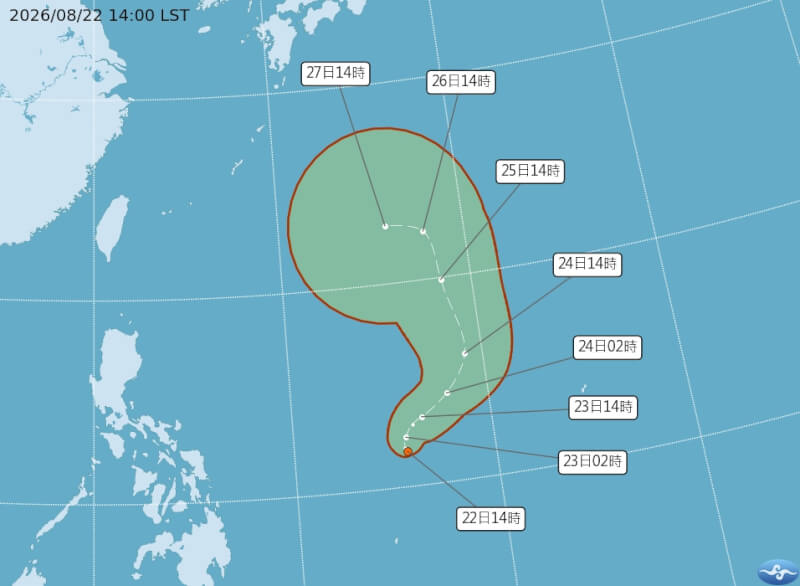 （圖取自中央氣象署網頁cwa.gov.tw）