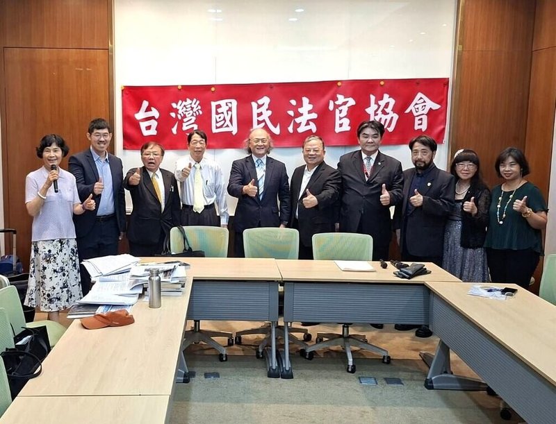 台灣國民法官協會25日舉辦「國民法官制度的發展與精進座談會」，聚焦制度擴大、權益保障與審判品質，會中提出多項改革方向。（台灣國民法官協會提供）中央社記者蕭博文傳真　115年8月25日