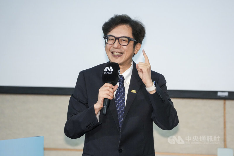 中央通訊社25日在台北舉辦「2026金融永續論壇」，金管會副主委陳彥良（圖）出席致詞。中央社記者鄭清元攝　115年8月25日
