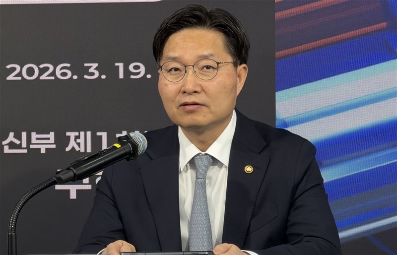 韓國科學技術資訊通訊部第一次長具赫彩表示，韓國目標在2035年躋身量子強國。（中央社楊啟芳）