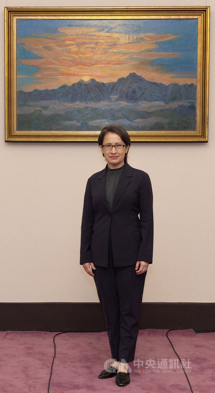 副總統蕭美琴接受中央社專訪表示，台灣無人機雖然起步較晚，但透過國際合作可「彎道超車」。近年許多國際無人機廠商看好台灣，願意與台灣合作、在台製造。中央社記者張新偉攝 115年8月26日