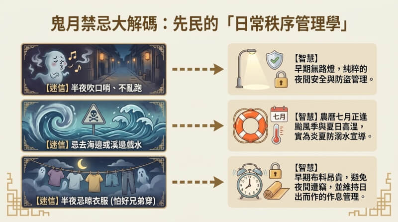 內政部表示解釋農曆7月民間習俗。（圖取自內政部網頁moi.gov.tw/）
