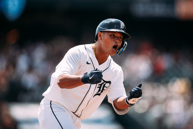 美國職棒大聯盟底特律老虎隊台灣好手李灝宇。（圖取自x.com/tigers）