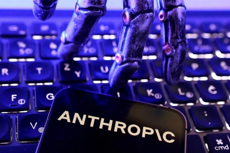 美國聯邦法官27日擋下五角大廈將Anthropic列入黑名單的決定。（路透社）