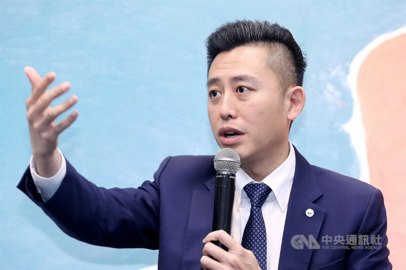 前新竹市長林智堅。（中央社檔案照片）