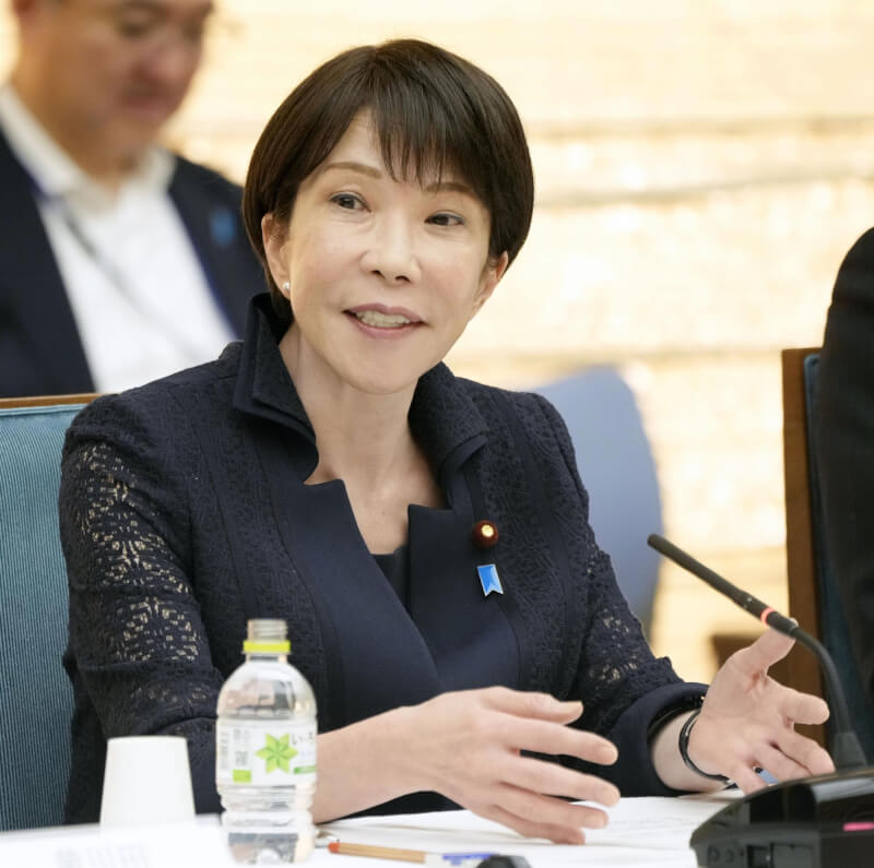 日本首相高市早苗。（共同社）