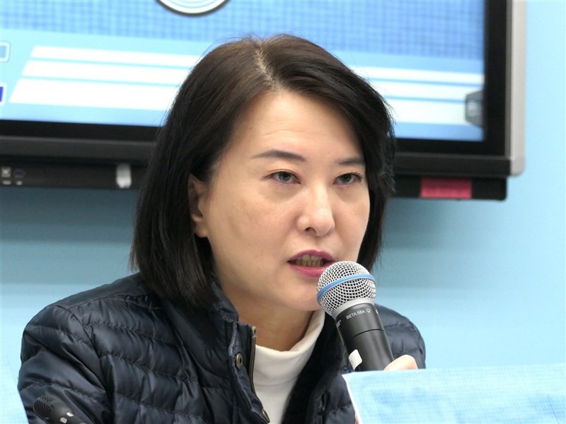圖為中國國民黨籍立法委員王鴻薇。（中央社檔案照片）