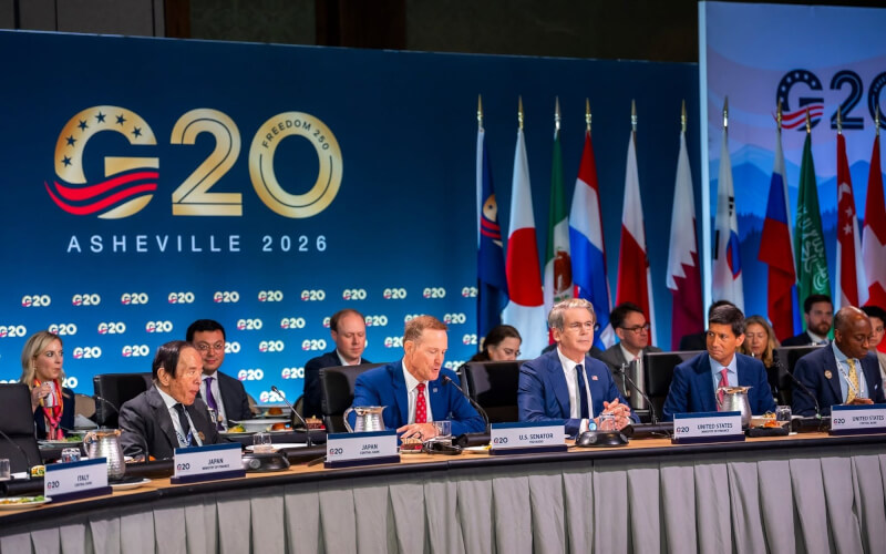 G20財政首長會議1日落幕。（圖取自facebook.com/USTreasuryDept）