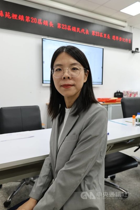 無黨籍苗栗縣苑裡鎮長劉育育(圖)3日完成參選登記將爭取連任。她說,「第一任證明地方可以改變;第二任,希望讓改變走得更深、更遠」。中央社記者管瑞平攝 115年9月3日