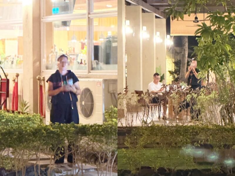 外交部長林佳龍出訪友邦帛琉，國際青年大使協會2日晚間在臉書發文表示，出席台灣之夜活動時，發現有說中國口音的不明人士在會場周邊徘徊。（圖取自國際青年大使協會臉書facebook.com）