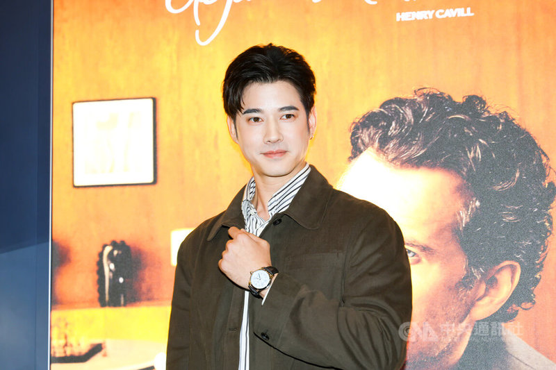 泰國演員馬力歐莫瑞爾（Mario Maurer）以電影「初戀那件小事」被台灣觀眾認識，4日來台出席精品活動。中央社記者王心妤攝　115年9月4日