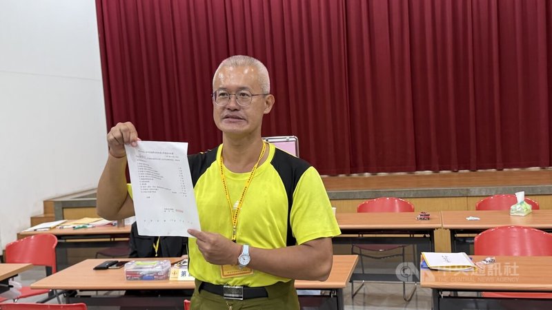 115年地方公職選舉4日登記截止，新北市長參選人除了民進黨蘇巧慧、國民黨李四川登記之外，無黨籍蘇輝湟（圖）4日下午壓線登記，為這次選戰增添話題。（翻攝畫面）中央社記者曹亞沿傳真　115年9月4日