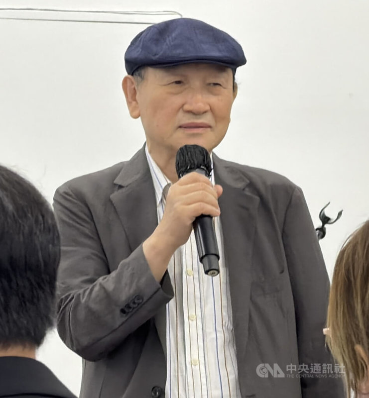 被爭議圍繞的光州雙年展將於5日開幕，光州雙年展代表理事尹範模（圖）4日在記者會中表達中國館退展十分遺憾。中央社記者楊啟芳光州攝　115年9月4日