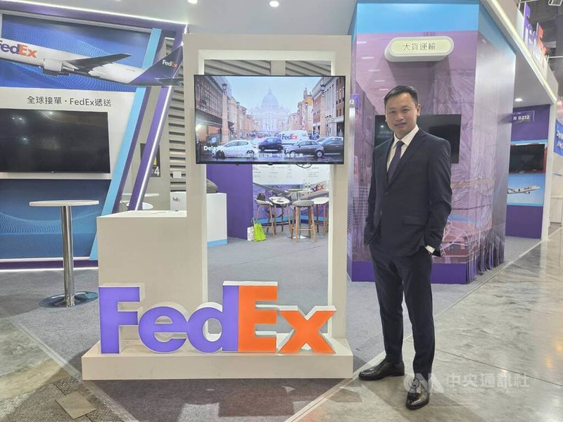 台灣在人工智慧（AI）時代扮演關鍵角色，半導體物流需求高漲也帶動航空貨運榮景，聯邦快遞（FedEx）台灣總經理蘇智民表示，市場供不應求。中央社記者江明晏攝 115年9月5日