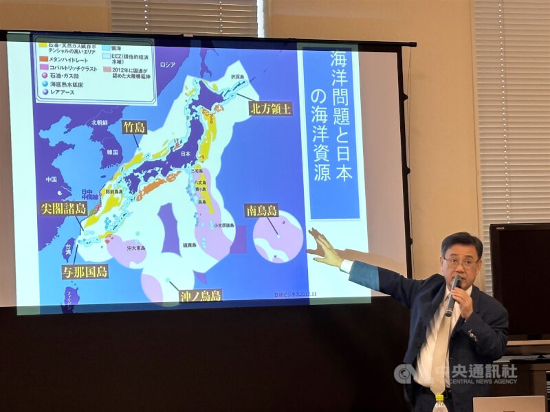 日本跨黨派國會議員組成的「思考台灣海峽和平與穩定國會議員之會」7月13日在東京召開成立後首次會議，國民民主黨參議員山田吉彥發表演講。（中央社檔案照片）