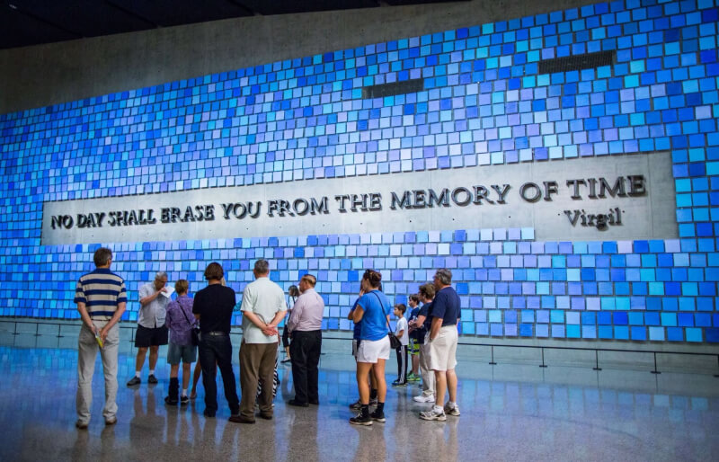 美國911國家紀念博物館。（圖取自facebook.com/911memorial）