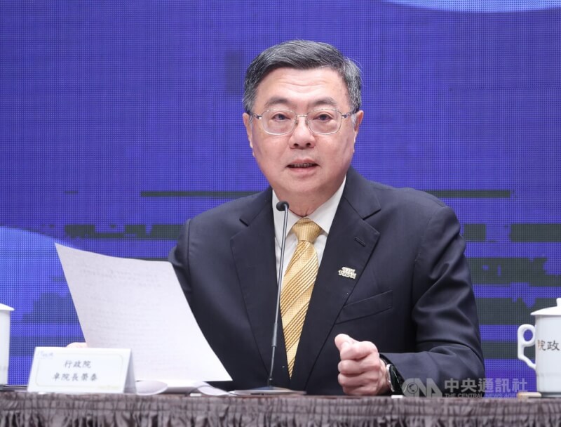 行政院長卓榮泰。（中央社檔案照片）
