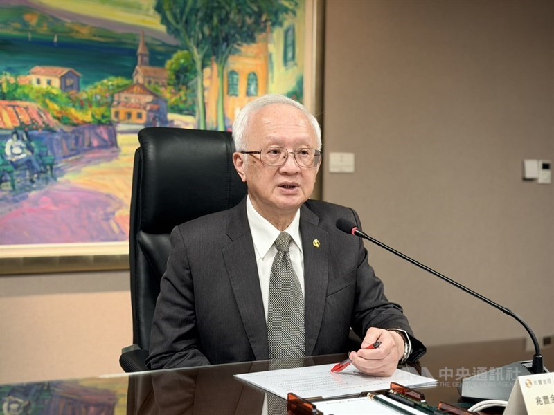 圖為台灣金融服務業聯合總會理事長董瑞斌。（中央社檔案照片）