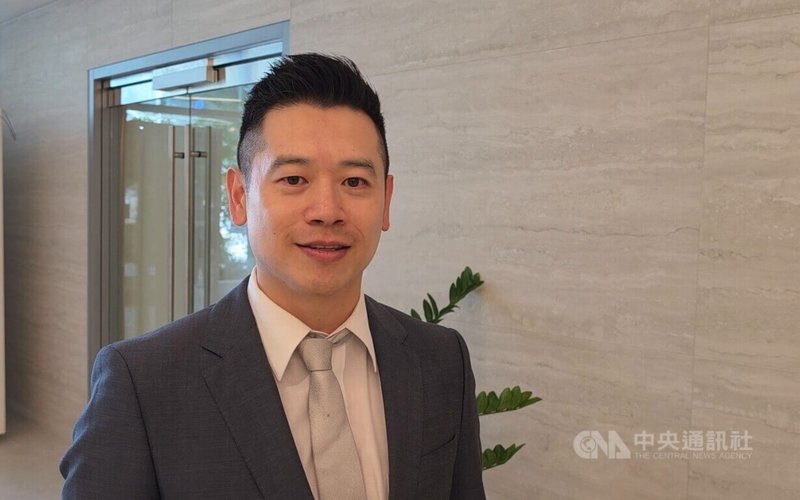 從事進出口貿易生意的企業家張博浩支持總理卡尼的呼籲,多買加拿大商品、在加拿大旅遊消費。中央社記者程愛芬溫哥華攝 115年9月11日