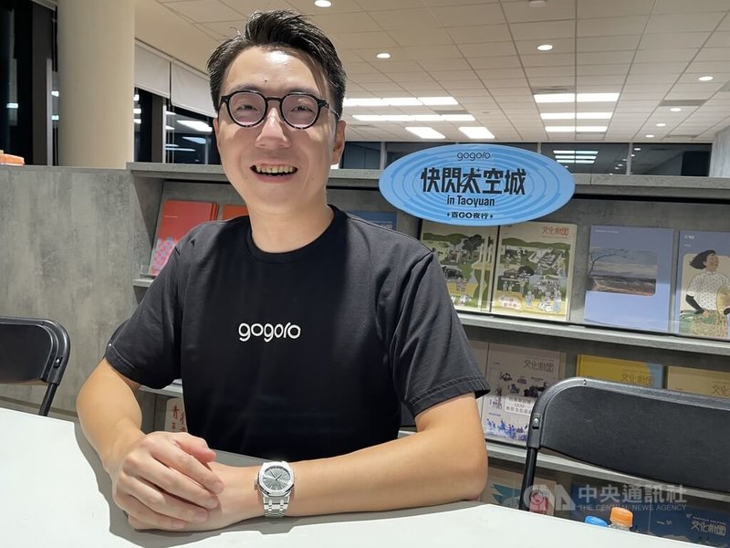 Gogoro 12日在桃園舉行「快閃太空城 百GO夜行」活動，執行長姜家煒表示，持續在胡志明市試點營運，第4季按照計畫推出專為越南市場打造的車款。 中央社記者鍾榮峰攝　115年9月12日