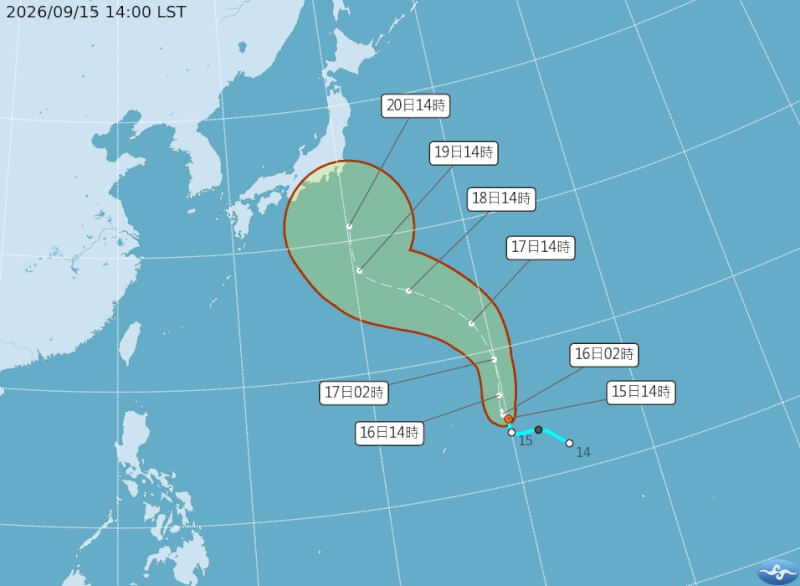 (圖取自氣象署網頁cwa.gov.tw)