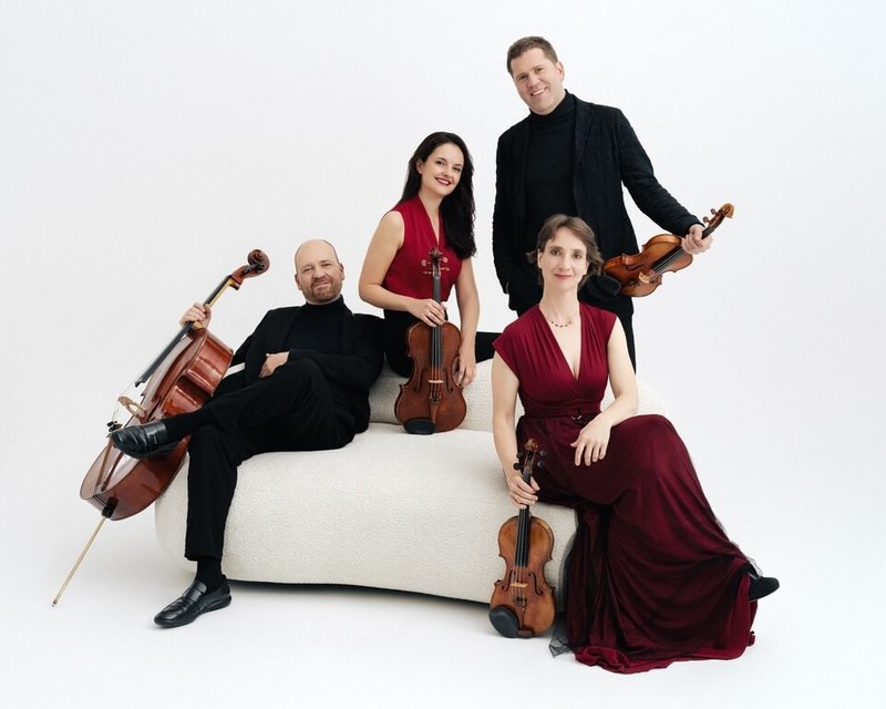 卡薩爾斯四重奏（Cuarteto Casals）迎來成軍30週年，10月7日將在台北國家音樂廳演出，曲目除作曲家舒伯特的「死與少女」外，還包括海頓「f小調弦樂四重奏」以及蕭斯塔科維契「第四號弦樂四重奏」。（鵬博藝術提供）中央社記者趙靜瑜傳真  115年9月17日