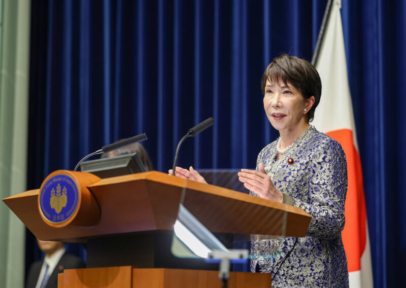日相高市早苗改組內閣上路。（共同社）
