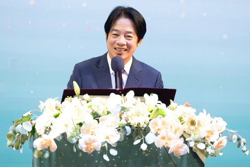 總統賴清德19日出席亞東紀念醫院「第45屆院慶學術研討會」。（總統府提供）中央社記者葉素萍傳真　115年9月19日